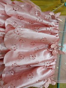 Beautiful Peach Dress for party wear