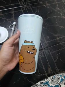 We Bare Bears Travel Tumbler