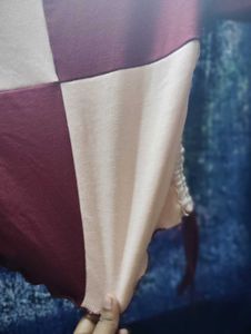 A Beautiful Crop Top With Blocked Colour