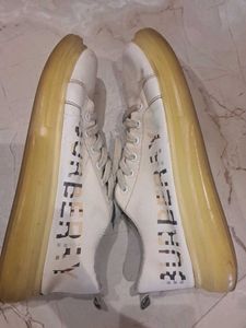 Combo of Louis Vuitton Air Force 1 + Burberry