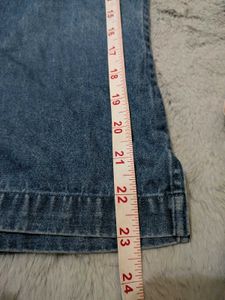 Y2K Erika Embroidered Denim Top