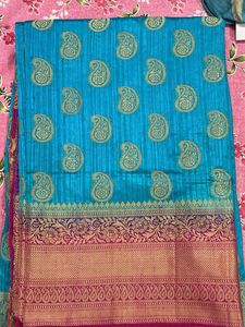 Elegant Silk Blend Saree