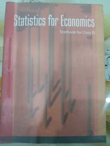 Statistics For Economics Textbook Class 11 NCERT