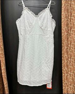 Urbanic White A Line Dress | 38