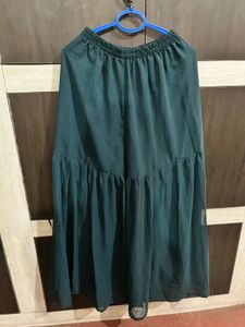 Elegant green sharara set