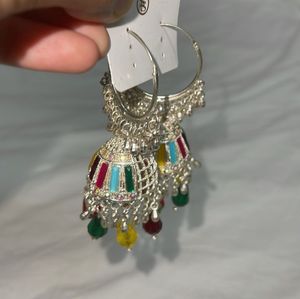 Beautiful Multicolour Jhumka