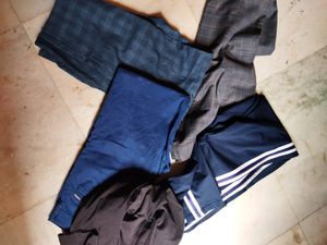 1geans ,2 Pants And Two Trousers