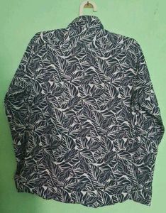 Leaf Print Shirt