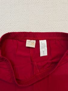 Westside Utsa Red Cotton Leggings