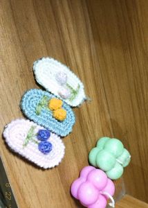 Cute Crochet Hair Clips