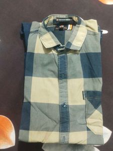 Checkered Shirt And Paint Combo