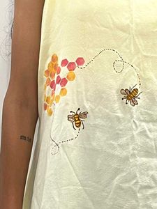 Cute Beehive Print Dress