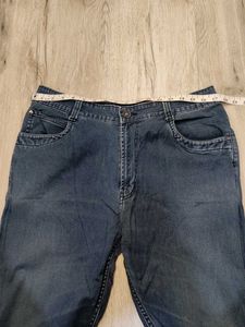 Ma2142 Black dot baggy jeans waist 36 inches