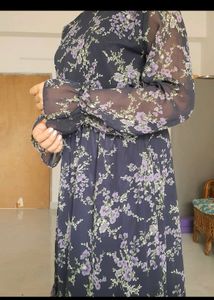 blue vintage dress