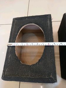 Speaker Box For Oval Speakers MDF set Only 1