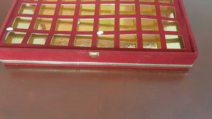 2 Velvet Boxes for gift packing / jewellery