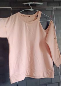 Dressberry Sweatshirt Off Shoulder