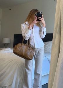 Zara Fitted Y2K Button Down Shirt