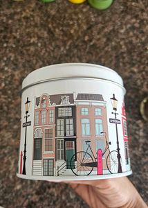 Tin Box And Blue Metal Dabba