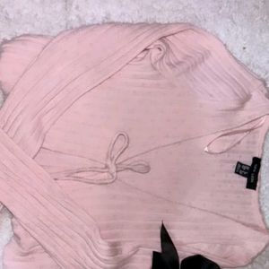 Baby Pink Stylish Outer