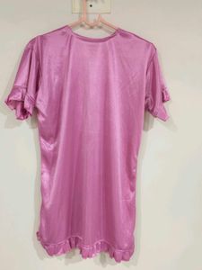 Vintage Pink Satin Nightwear 🎀🩷