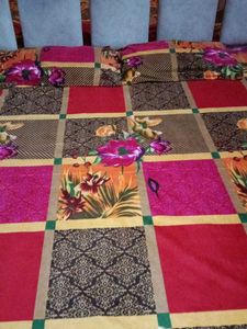 Woolen Badsheet(Double) With Pillow Cover