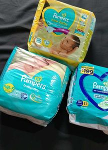 Pampers Diapers NB Bundle 3packets
