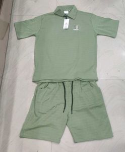 Men's Polo & Shorts Set