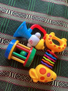 Set Of 3 Rattles