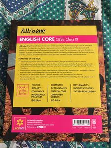 English Core CBSE Class 11, All In One Arihant
