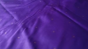 Purple Silk Saree