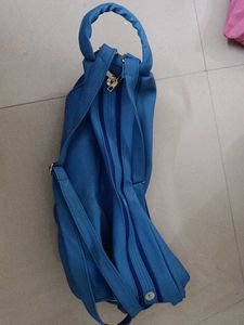 Blue Sling Bag