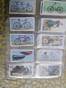 Vintage Bicycle Trading Cards