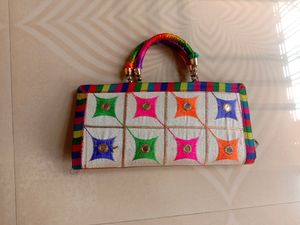 Multicolored Hand Purse