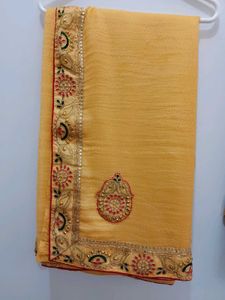 Elegant Yellow Saree