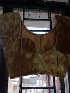 Elegant Gold Blouse