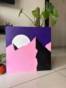 Mountain Landscape Canvas Painting