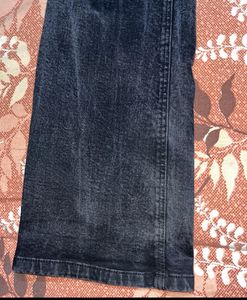 bootcut charcoal grey jeans