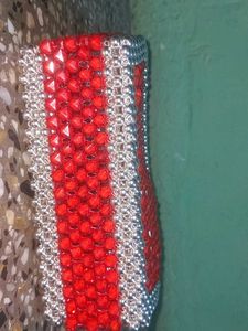 Beads Red  ♥️ Clutch