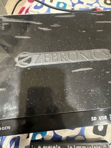 Zebronics ZEB-D270 Multimedia dvd player unused