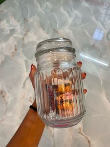 Clear Glass Jar