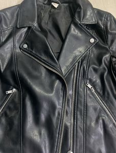 H&amp;M Leather Jacket 🎀