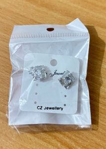 Small Diamond Earrings