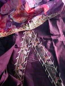 Elegant Embroidered Salwar Suit