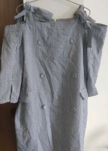 Lining Body Short Dress
