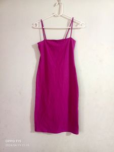 Pink Bodycon Dress For Women/Girls