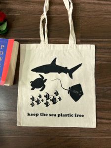Eco-Friendly Tote Bag - Save the Sea