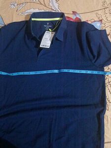 Van Heusen Flex Polo - Navy, Size L New With Tag