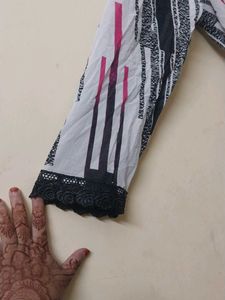 Colorful Abstract Print kurta