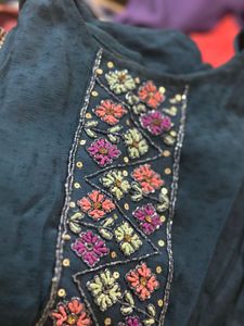 stylist kurti duppatta with bottom